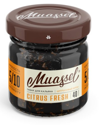 Табак для кальяна Muassel - Citrus Fresh Цитрусовый фреш 200 г