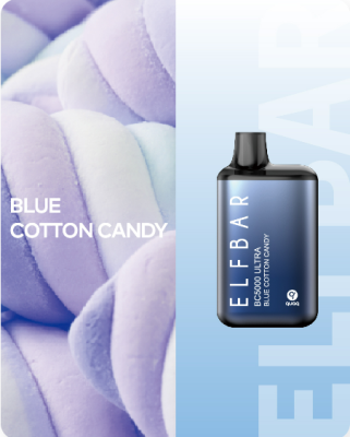 ELF BAR 5000 BC ULTRA Blue Cotton Candy