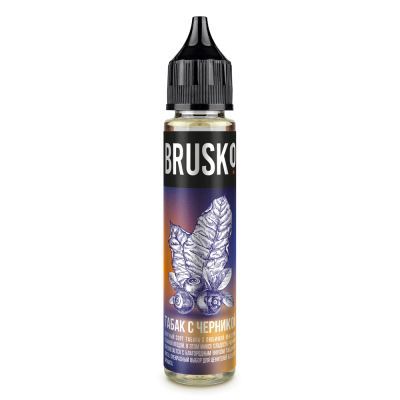 Жидкость Brusko 30ml - Табак с черникой 20mg