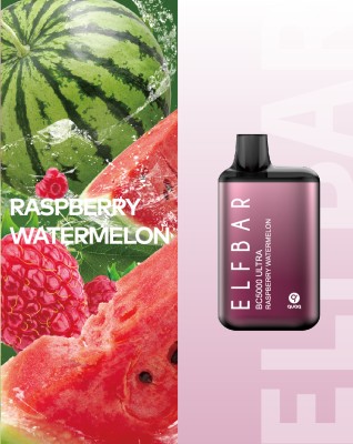 ELF BAR 5000 BC ULTRA Raspberry Watermelon