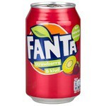 Напиток Fanta - Strawberry & Kiwi (Фанта Клубника c Киви) 0,335 л.