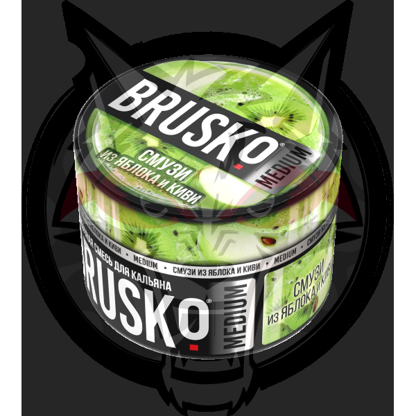 Brusko Medium - Смузи из яблока и киви 50 гр.