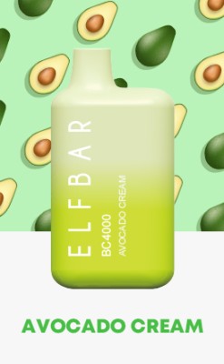 Elf Bar BC4000  - Avocado Cream