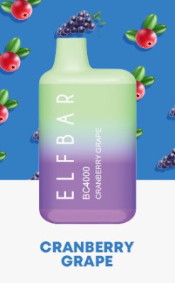 Elf Bar BC4000 - Cranberry, Grape