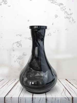 Колба Vessel Glass Капля Алебастр черный