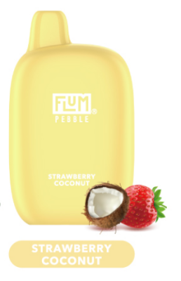 FLUM PEBBLE 6000 - Strawberry coconut 20 mg