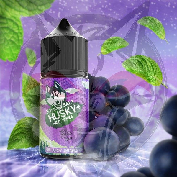 Жидкость HUSKY Salt Mint series - Juicy Grape (Виноград мята холодок) 30 мл. (Double tx)