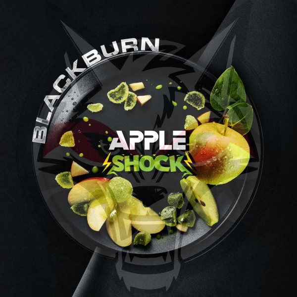 Black Burn - Apple Shock (Блэк Берн Кислое зеленое яблоко) 25 гр.